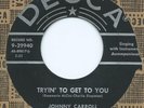 RARE ROCKABILLY  JOHNNY CARROLL  