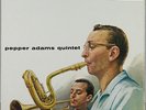 PEPPER ADAMS QUINTET W/C.PERKINS ON MODE LP 112  US ORIGINAL DG