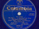 251.  Andy Iona & his Islanders  - My Tane & Na Pua - Columbia Royal Blue 3030-D