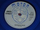 Angel Street ?– Midnight Man  UK  Near Mint  Blue Vinyl  7