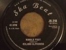 ROLAND ALPHONSO - Nimble Foot. UK Ska Beat 45'. 1965 Andy & Joey - Love Is....
