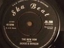 JACKIE & DOREEN - The New Vow. UK Ska Beat 45'. 1965 Adorable You...killer