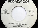 LEONARD LEE 45 I'm A Poor Boy / Since You.. NEAR MINT Northern Soul PROMO e7344
