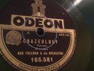 78 rpm HOT JAZZ BUD FREEMAN Crazeology/I Cant Help Lovin' Od (Fr 1929 press) E+