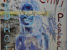 RED HOT CHILI PEPPERS - SIGNED HANDSIGNED LP RECORD COVER VINYL - ALL 4 MEMBERS