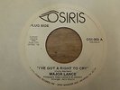 Major Lance - I've Got A Right To Cry 1975 USA 45 OSIRIS NORTHERN SOUL