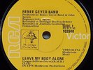 RENEE GEYER BAND - LEAVE MY BODY ALONE - BE THERE IN THE MORNING - 1976 NZ 45 -