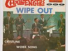 EP L.A CHALLENGERS  WIPE OUT (FRENCH EP 60'S)