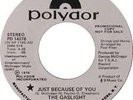 Gaslight Just because of you US Polydor Promo (rare soul vinyl 45)