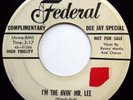KENNY MARTIN 45 I'm The Jivin Mr Lee  My Love Is Coming Down PROMO Doo Wop e7452