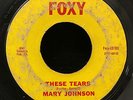 Mary Johnson - These Tears / Lost Love 7