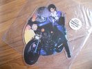 RELIST PICTURE DISC SHAPED  PRINCE PURPLE RAIN /GOD 1984 MADE  ENGLAND W 9174 P