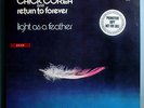 RETURN TO FOREVER LIGHT AS A FEATHER RARE ORIG '73 POLYDOR 1A WHITE LBL PROMO LP