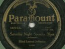 Pre War Blues 78-Blind Lemon Jefferson-Oil Well Blues-Paramount 12771