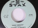 Soul 45 Booker T. & The Mg'S - Burnt Biscuits / Home Grown On Stax