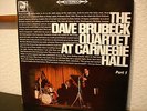THE DAVE BRUBECK QUARTET AT CARNEGIE HALL Part 1  UK 1st Pressung MINT WOW