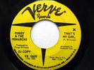 PORGY & the MONARCHS 45 That's my girl VERVE Promo Northern SOUL VG++ c2146