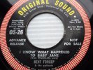 BENT FORCEP 45 I know what happened to baby jane 1963 popcorn R&B promo e7468