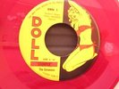 THE EMANONS DETROIT SURF ROCKABILLY HOT ROD INSTRO DOLL LABEL RED WAX 