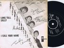 THE BEATLES Long Tall Sally Danish 45PS 1964 Black Odeon