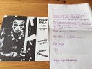 Phillip Boa & The Voodooclub - Ostrich - mit handgeschriebenen Promozettel 