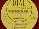 Charlie Parker   The Bird Blows The Blues   Dial    Red Vinyl