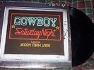 Country vinyl double lp COWBOY SATURDAY NIGHT Jerry Max Lane LAKESHORE RECORDS