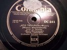 Russian PETR LESCENCO - Kto Ti + Aljoscha Columbia Records DC 241 UK 78rpm EXC