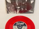 THE DAMNED NEW ROSE 1986 STIFF RECORDS A1/B1 IN RED VINYL 7