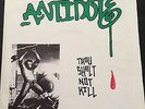 Antidote - Thou Shalt Not Kill, Original, 1983 copy with insert