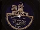 Rare 78 rpm Oriental / Arabic Ethnic Record Odeon: Turkish National Anthem