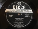 Ansermet LP Weber overtures UK Decca WBG 1st press SXL 2112 ******