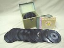50-60s 45 RPM Records  & Case  100 plus