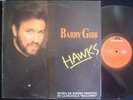 BARRY GIBB lp HAWKS argentina ID# 03028 DIFFERENT COVER-PROMO BANNER ON LABEL PO