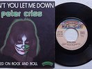 PETER CRISS / KISS 'Don't You Let Me Down' 1978 French 7