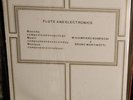 Giampiero Boneschi E Bruno Martinotti-Flute And Electronics Lp  Library Sealed
