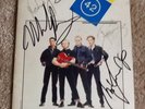 Rare Level 42 Autographs On LEVIS Level 42 Booklet
