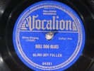 78 RPM -- Blind Boy Fuller, Vocalion 04391, E