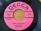 BRENDA LEE  SWEET NOTHIN'S/WEEP NO MORE MY BABY  DECCA 30967  7