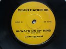 Pet Shop Boys - Always on my mind - Super rare THAILAND 45 RPM