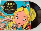Rare Portuguese Pressing Walt Disney  Alice In Wonderland 7 Vinyl Portugal