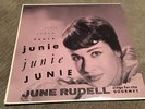 June Rudell - Sings For The Gourmet * Orig Vido Female Jazz LP EX Rare