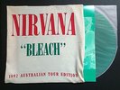 Nirvana ULTRA SUPER RARE Green Vinyl 'Bleach' ONLY 500 MADE, AUSTRALIAN - MINT