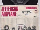 Jefferson AIRPLANE somebody to love 45 rare ROCK pop
