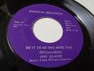 JOEY GILMORE Do it to me one more time SAADIA Records 7985 Org 1971 SOUL 45
