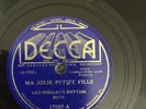 78 RPM Leo Soileau DECCA 17027 Ma Jolie Petite Fille  CAJUN 1937