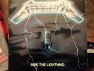 Metallica Ride The Lightning Banzai Records Vinyl Lp 1984