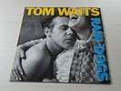 TOM WAITS RAIN DOGS LP UK ISLAND RECORDS 1985 LYRIC INNER SLEEVE
