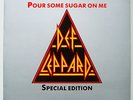 Def Leppard - Pour Some Sugar On Me - 1987 TRIANGULAR PICTURE DISC (VG+/EX)