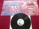 KING CRIMSON - IN THE COURT OF THE-RARE ORIG PINK RIM UK 1969  LP G/FOLD EX+/EX+